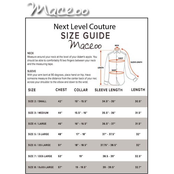 MACEOO Polo Mozart Triangles Grey - size 3XL - Picture 5 of 5